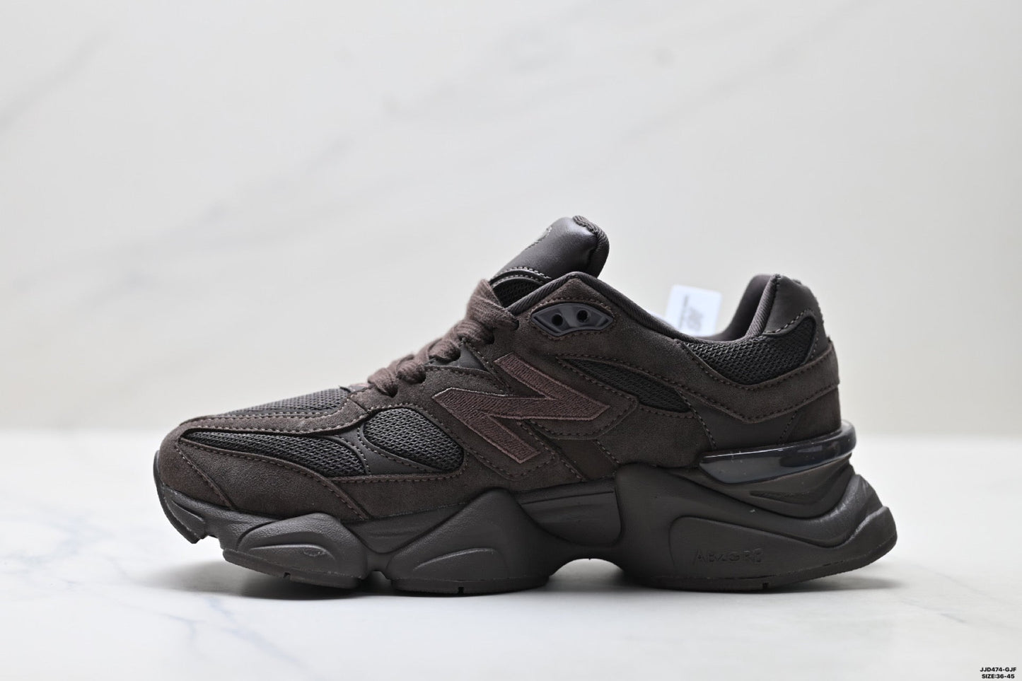 New Balance 9060 Retro Lifestyle Sneakers – Triple Black