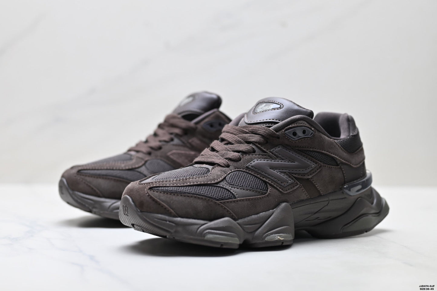 New Balance 9060 Retro Lifestyle Sneakers – Triple Black
