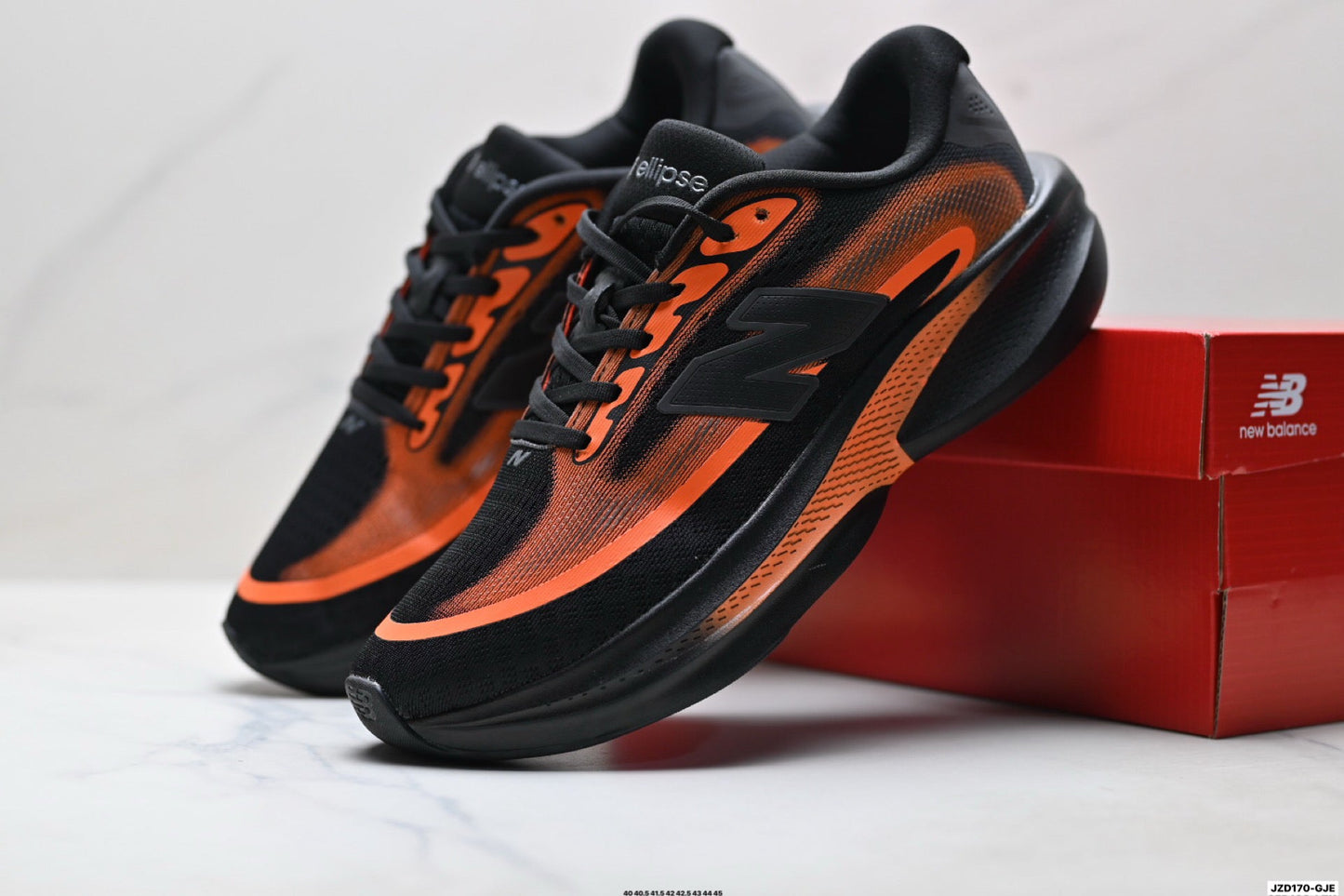 New Balance Ellipse v1 Running Shoes – Black Orange