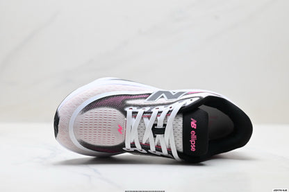 New Balance Ellipse v1 Running Shoes – White Pink Black