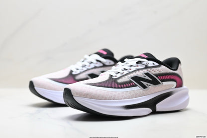 New Balance Ellipse v1 Running Shoes – White Pink Black