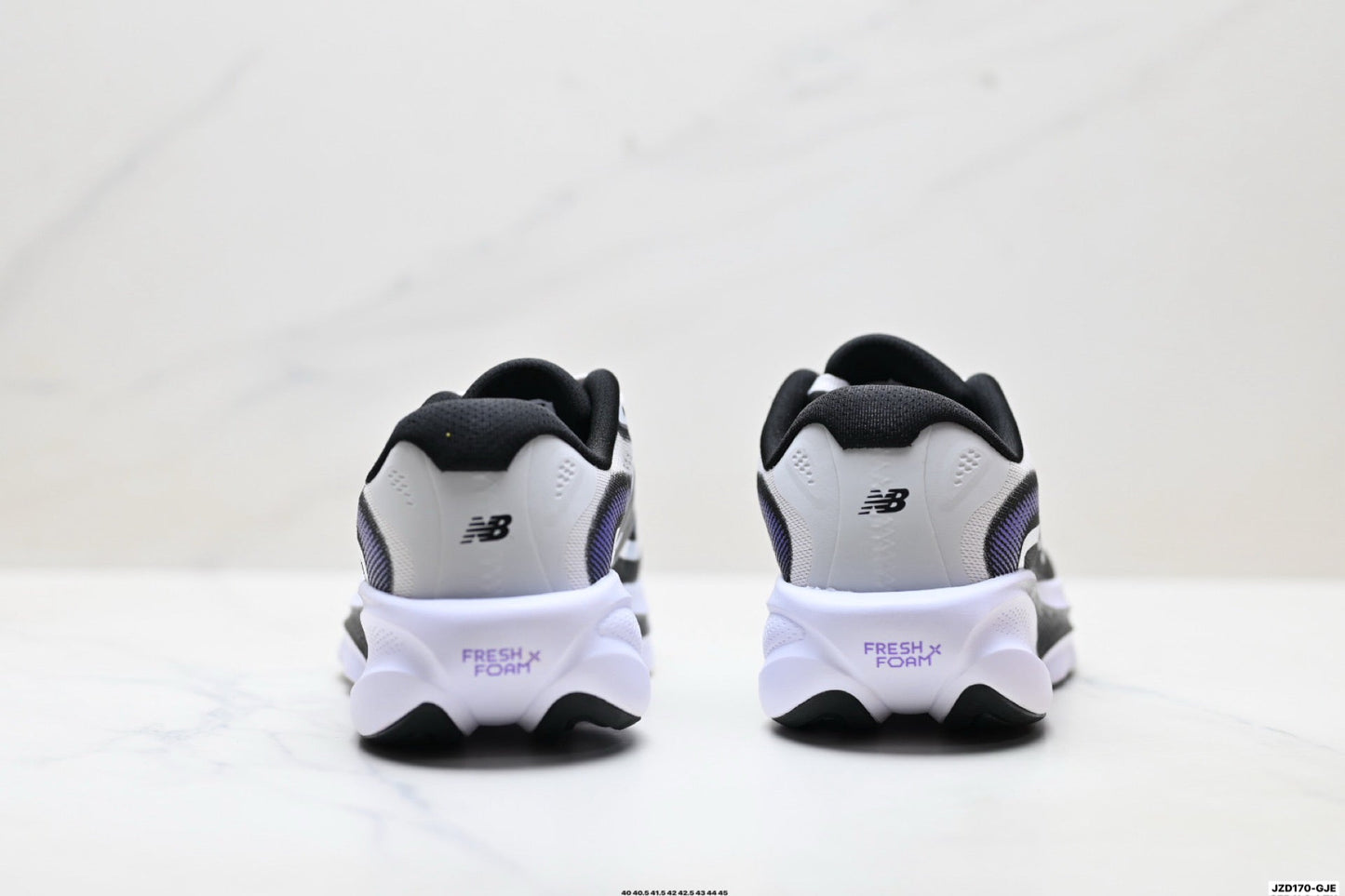New Balance Ellipse v1 Running Shoes – Black White Purple