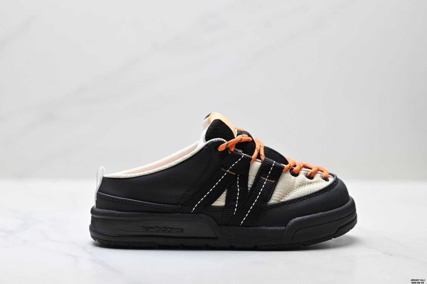 New Balance Outdoor Mule Clogs – Black Beige Orange
