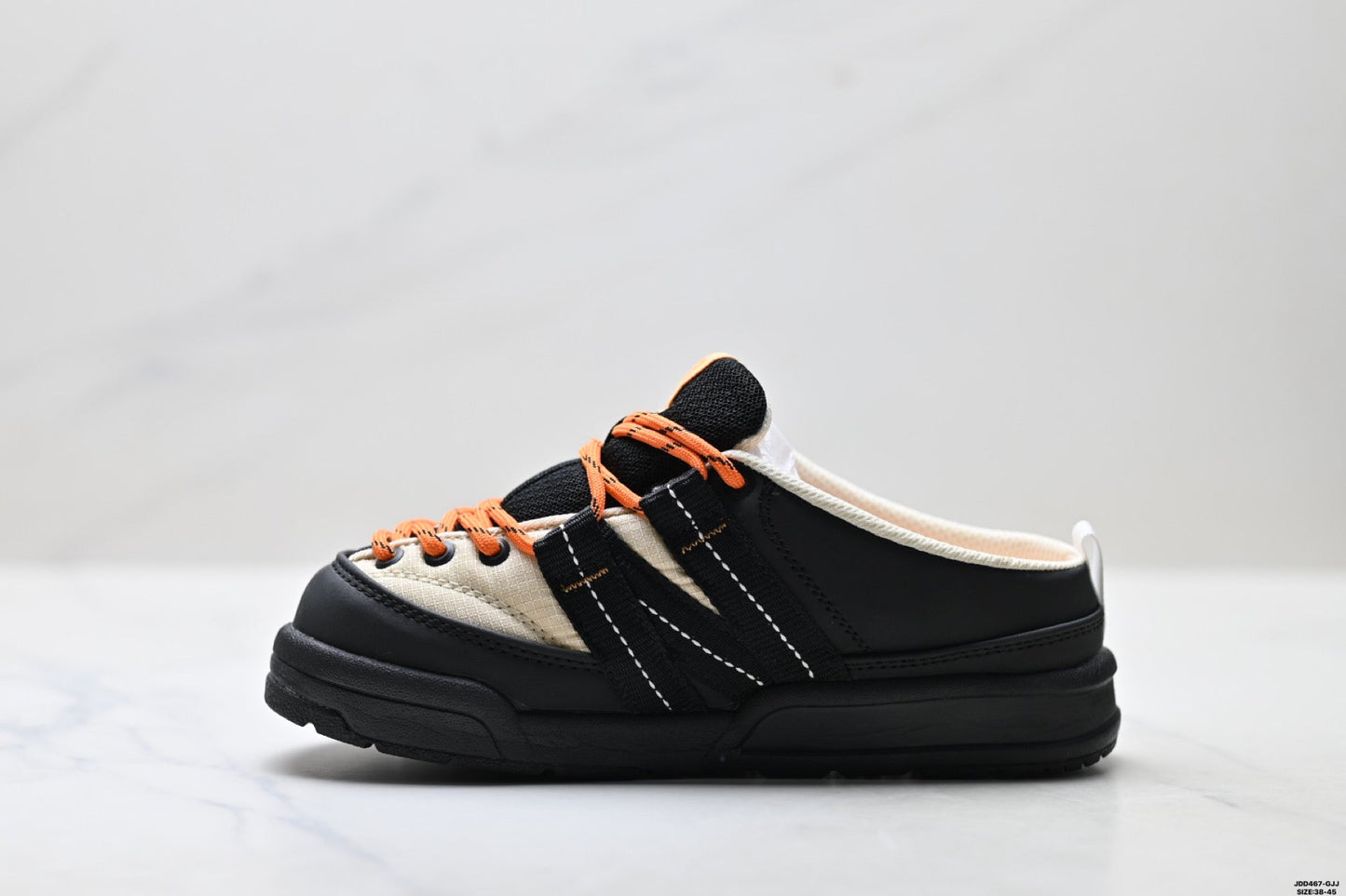New Balance Outdoor Mule Clogs – Black Beige Orange