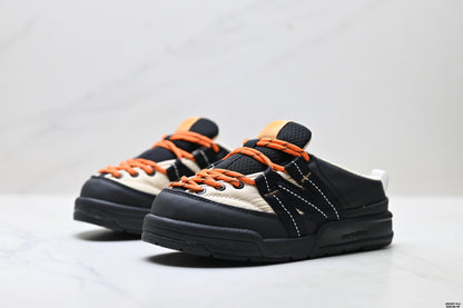 New Balance Outdoor Mule Clogs – Black Beige Orange