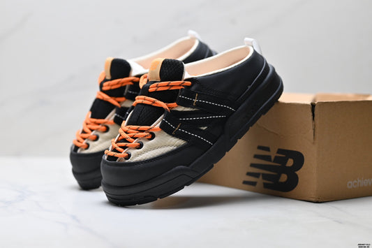 New Balance Outdoor Mule Clogs – Black Beige Orange