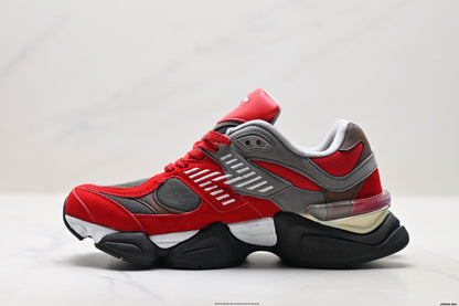 New Balance 9060 Lifestyle Sneakers – Red Grey