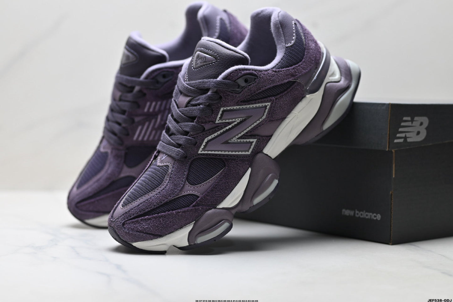 New Balance 9060 Lifestyle Sneakers – Purple Grey