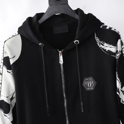 PIEIN 2025 Print Black Hoodie