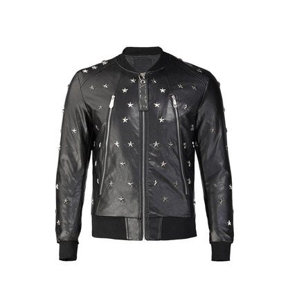 SOLO-Black Cowhide jacket
