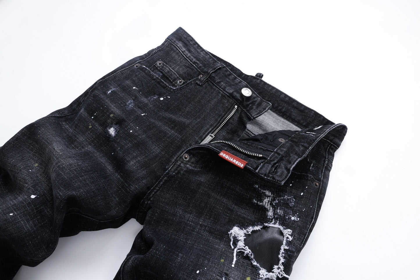 dsquared2 Distressed stretch fit Jeans
