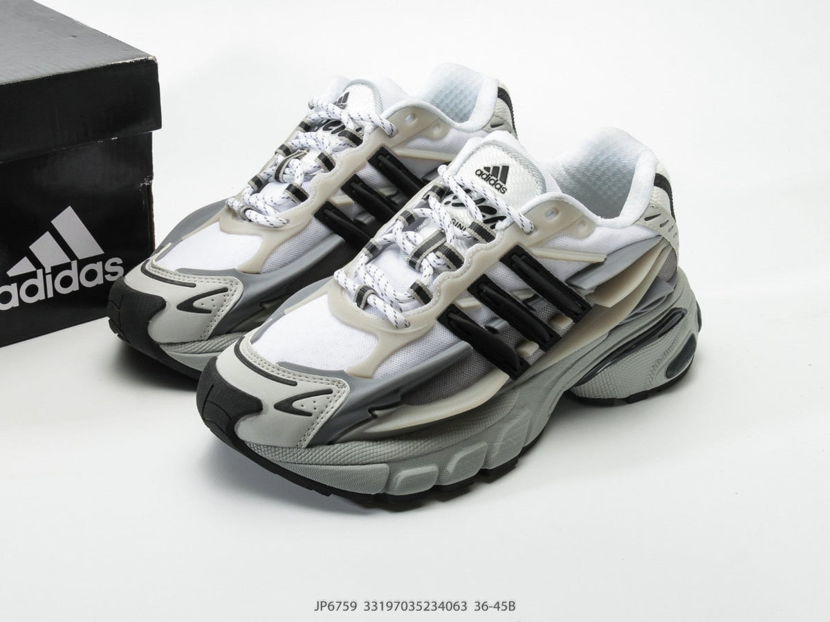 Adidas KK01650 Unisex Dad Sneakers - White/Grey/Black - image 20