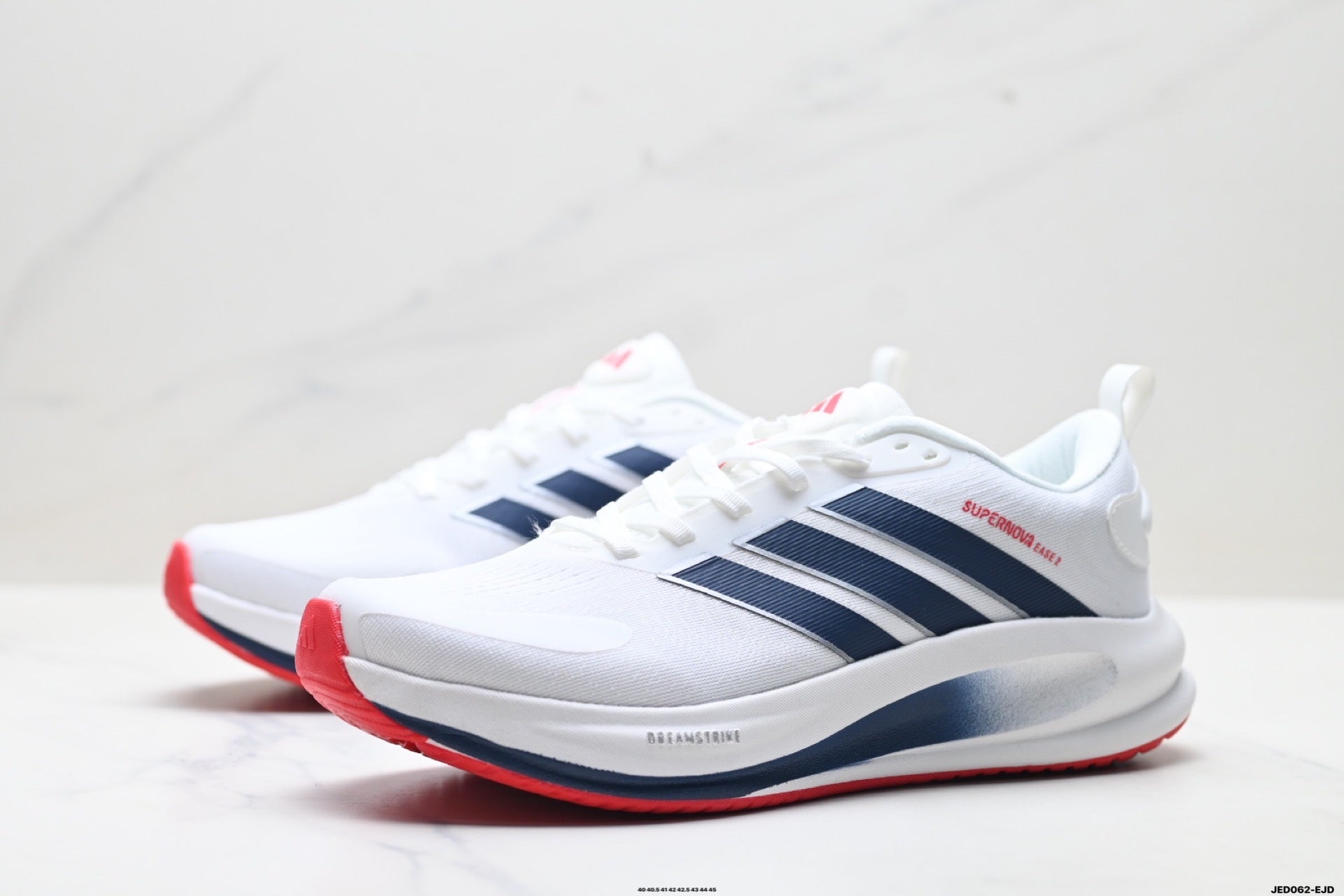 Adidas K81801550 Men's Running Shoes #7 - White/Pink - image 10