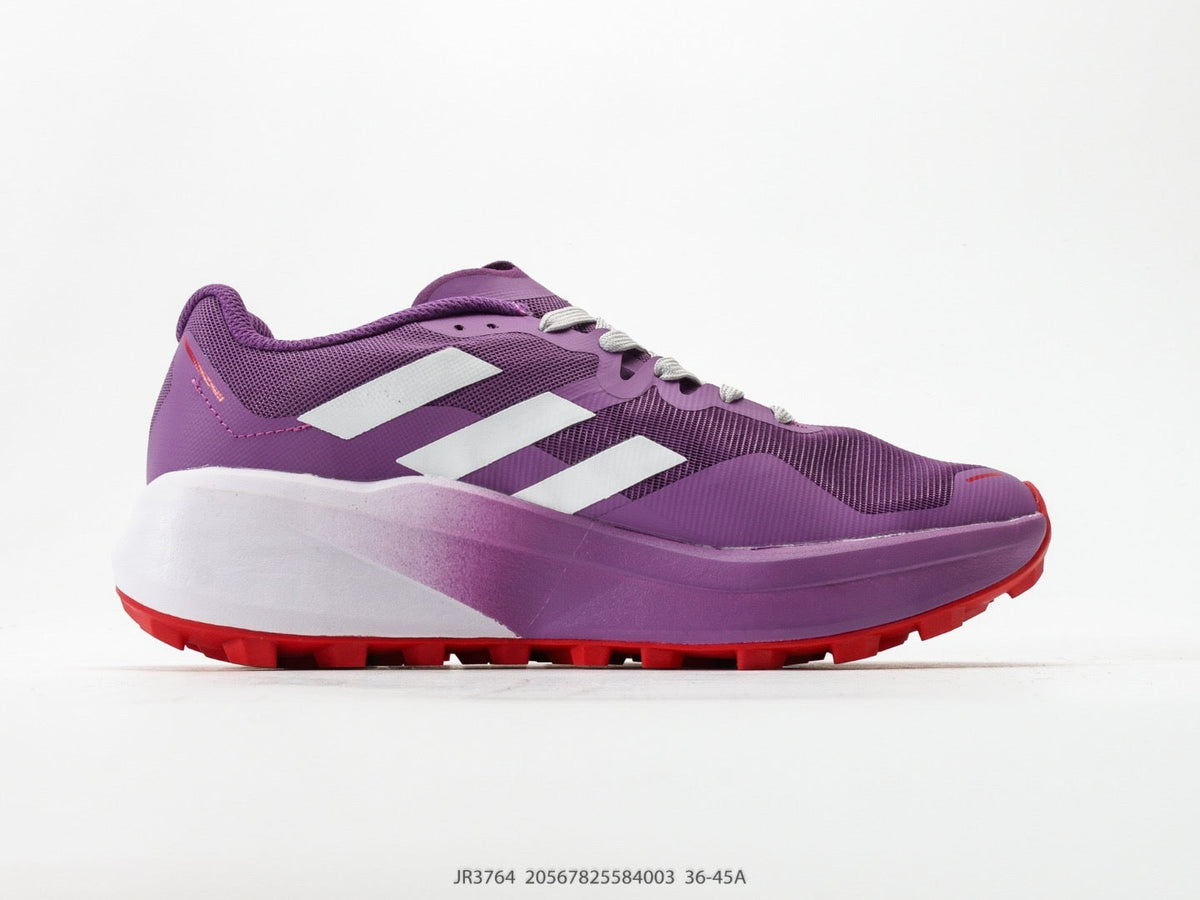 Adidas FF8801450 Unisex Running Shoes - Purple/Red - image 18