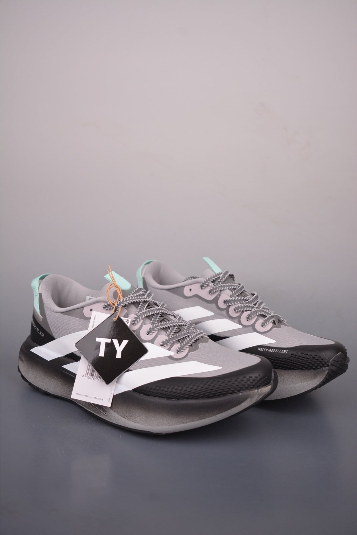 Adidas KK01650 Unisex Running Shoes - Grey/White - image 5