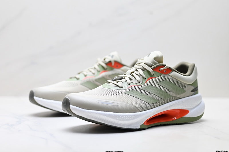 Adidas K81801750 Men's Running Shoes #2 - White/Grey - image 6