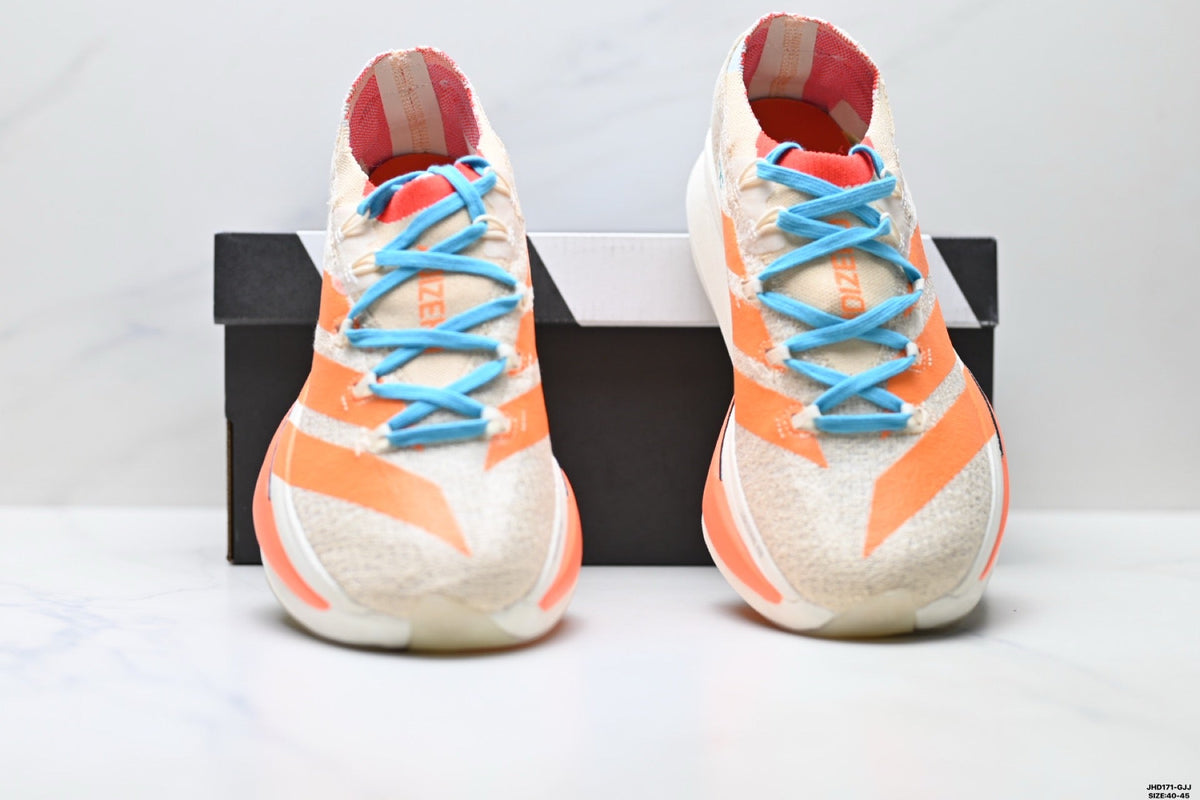 Adidas K81801850 Men's Running Shoes - Beige/Orange/Blue - image 12