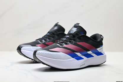 Adidas K81801550 Unisex Running Shoes #6 - Black/Red - image 5