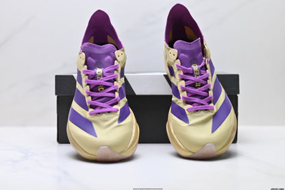 Adidas K81801650 Unisex Running Shoes #3 - Purple/Beige - image 2