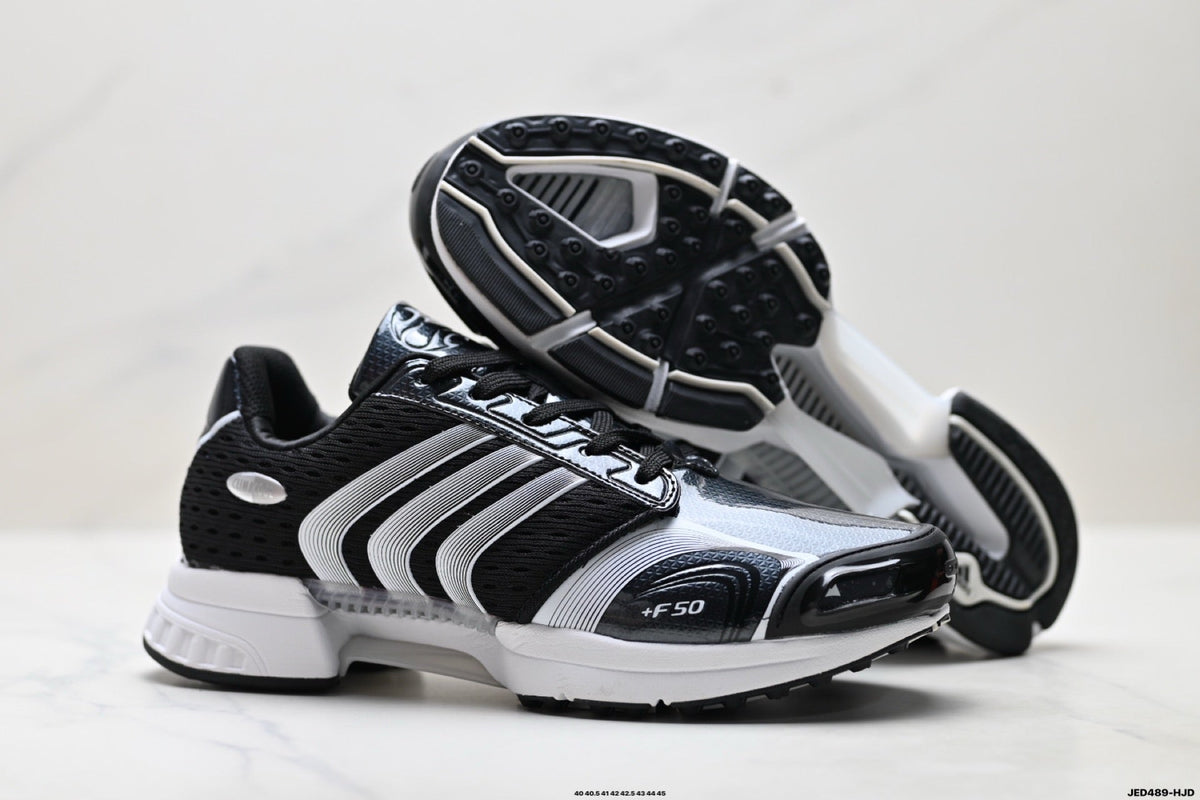 Adidas K81801550 Men's Running Shoes #2 - Black/Silver #2 - image 9