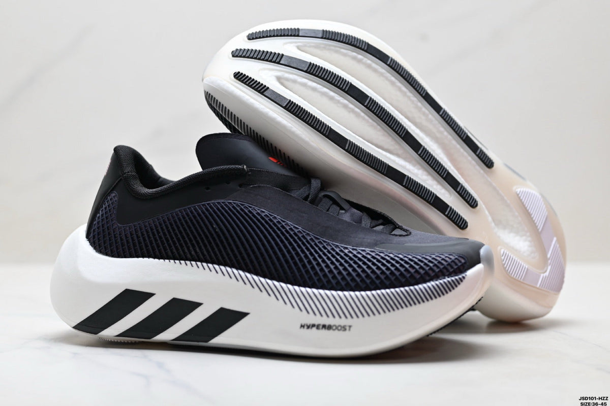 Adidas K81801850 Unisex Running Shoes - Black/Grey/Red - image 24