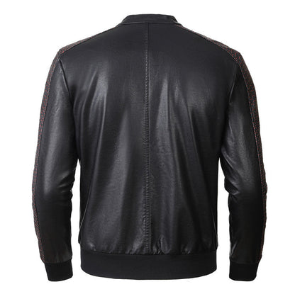 SOLO-Men Cowhide Jacket