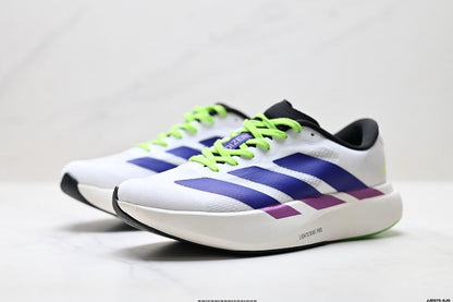 Adidas K81801450 Unisex Running Shoes - White/Purple/Neon Green - image 26
