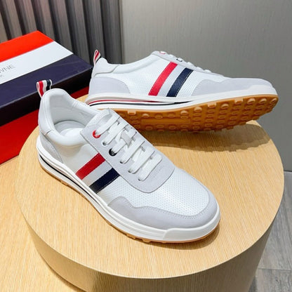 Thom Browne 2025ss New Leather sneakers