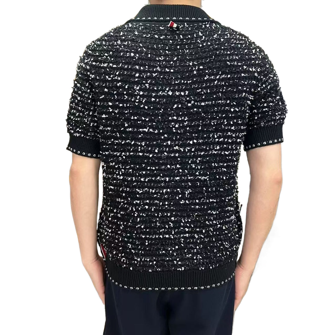 Thom Browne  2025ss Wool polo T-shirt