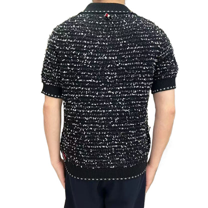 Thom Browne  2025ss Wool polo T-shirt