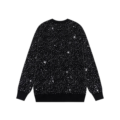 2025ss Man Graffiti Wool Sweater