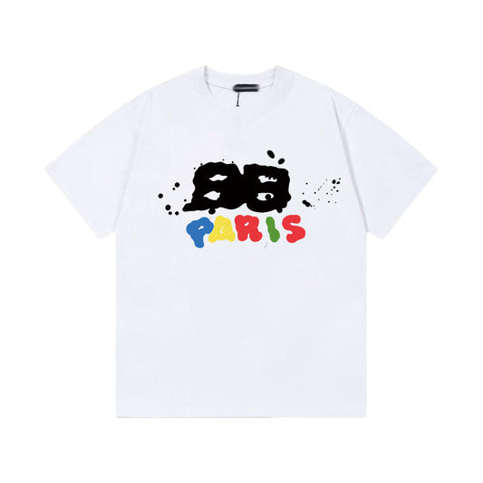 Balenciaga 2025SS Oversized Graphic Print T-Shirt