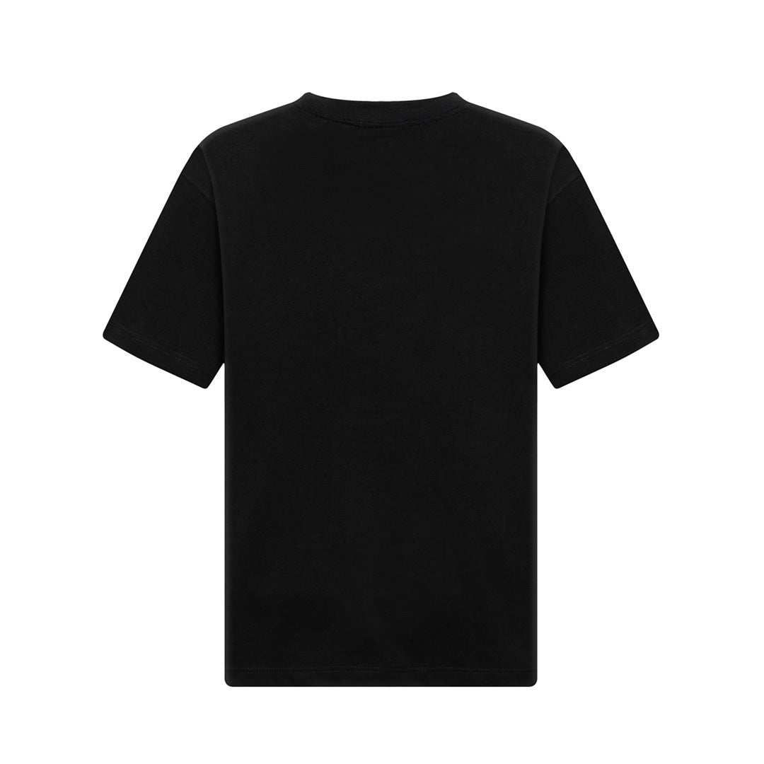 Balenciaga 2025SS BB Logo Printed Cotton T-Shirt