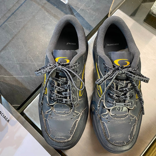 Balenciaga Distressed Vintage Leather Sneaker | 2025 Limited Edition