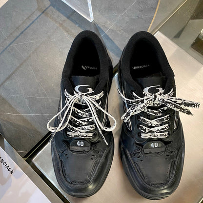 Balenciaga Distressed Vintage Leather Sneaker