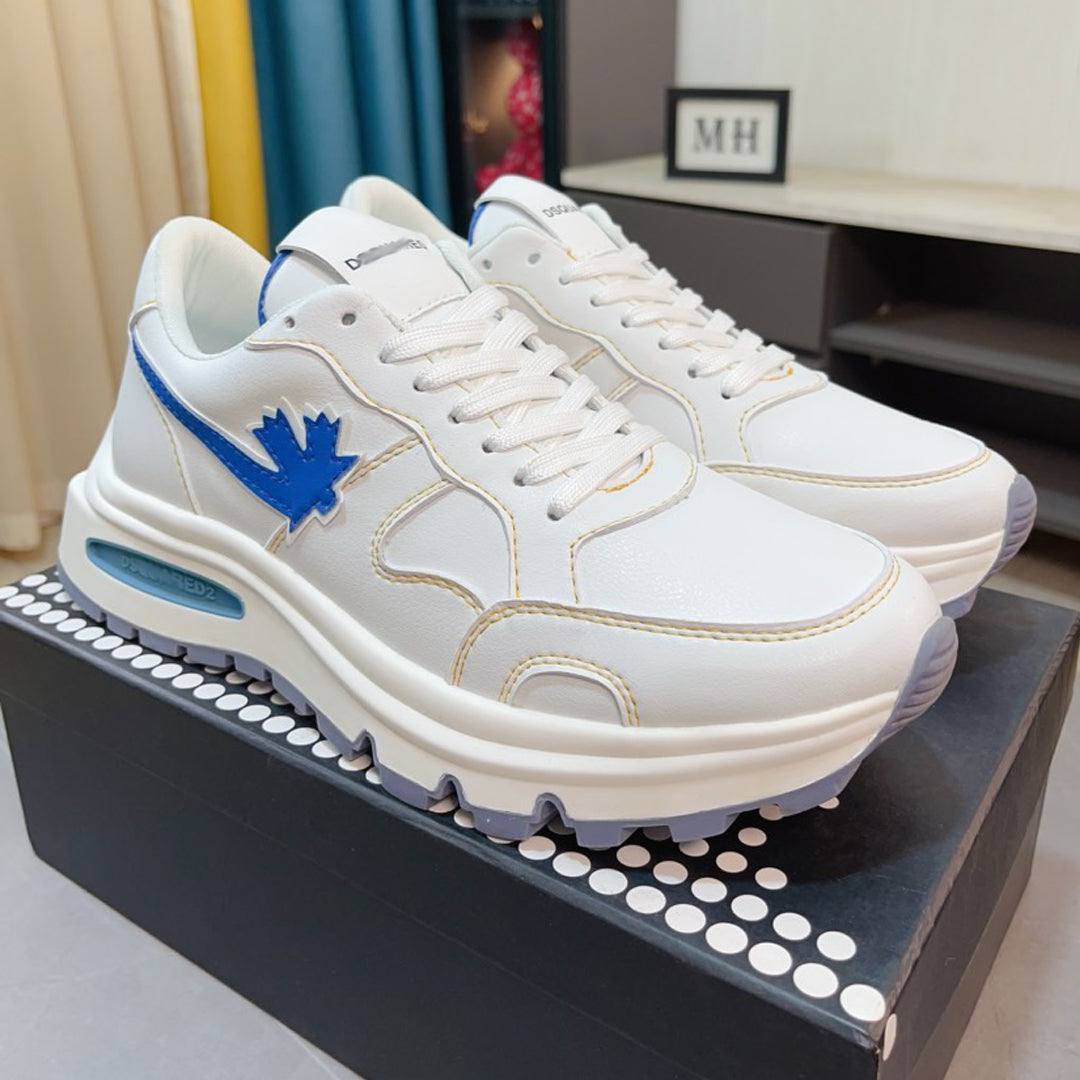 SOLO-DSQ2 25SS Leather sneakers