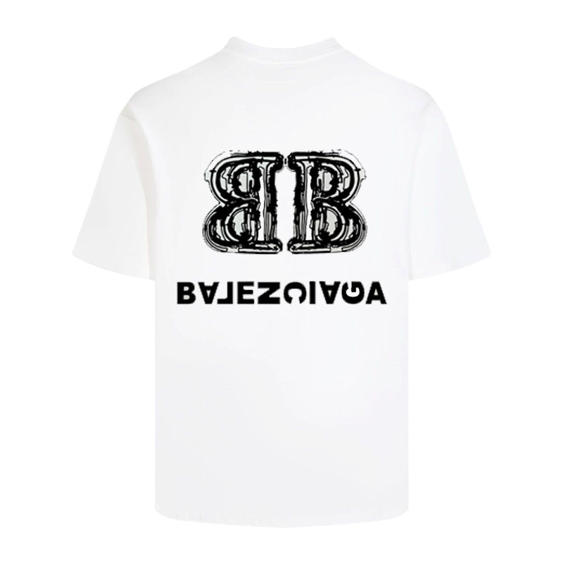 Balenciaga 2025SS Vintage Oversized Loose Fit T-Shirt | 100% Cotton