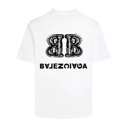 Balenciaga 2025SS Vintage Oversized Loose Fit T-Shirt | 100% Cotton
