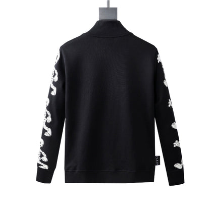 SOLO-2025SS Sports Black Hoodie