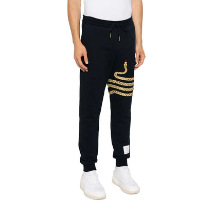 THOM BROWNE 2025SS スネークイヤー リミテッド スウェットパンツ