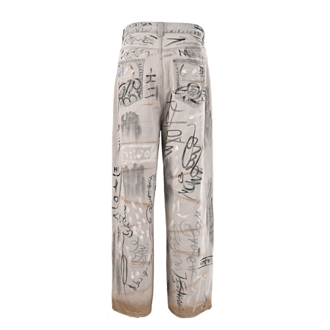 2026SS Graffiti Man Jeans