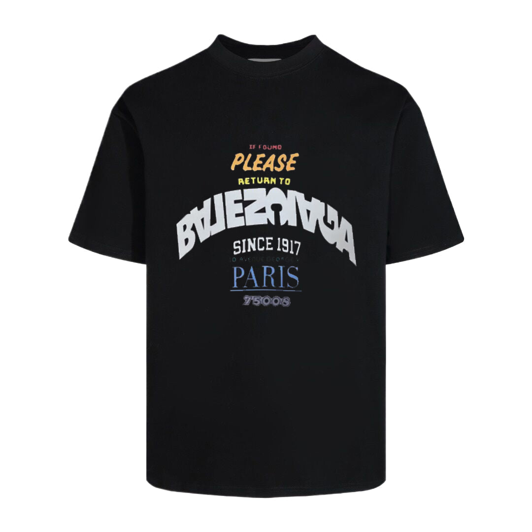 2025SS Men's Vintage Logo T-Shirt | 100% Cotton