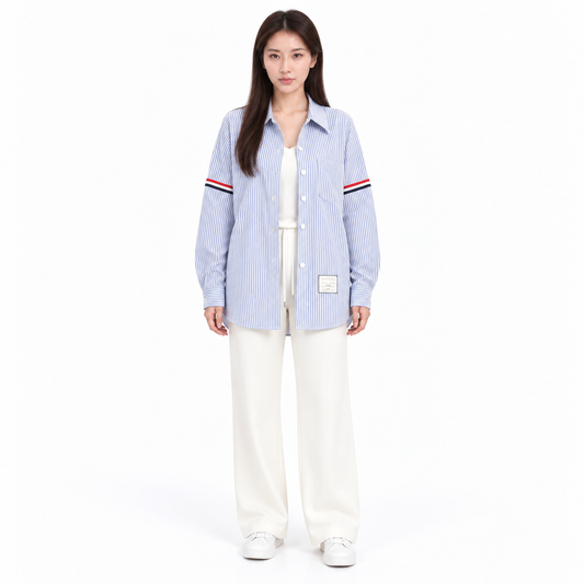 Thom Browne Women's Premium Cotton Knit Cardigan