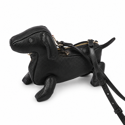 Thom Browne Loyal Dog Crossbody Bag - Top-Grain Cowhide Leather