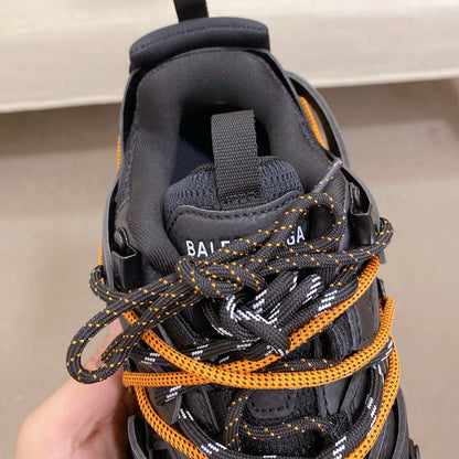 Balenciaga Unisex Distressed Vintage Leather Sneakers | Runway-Inspired Style