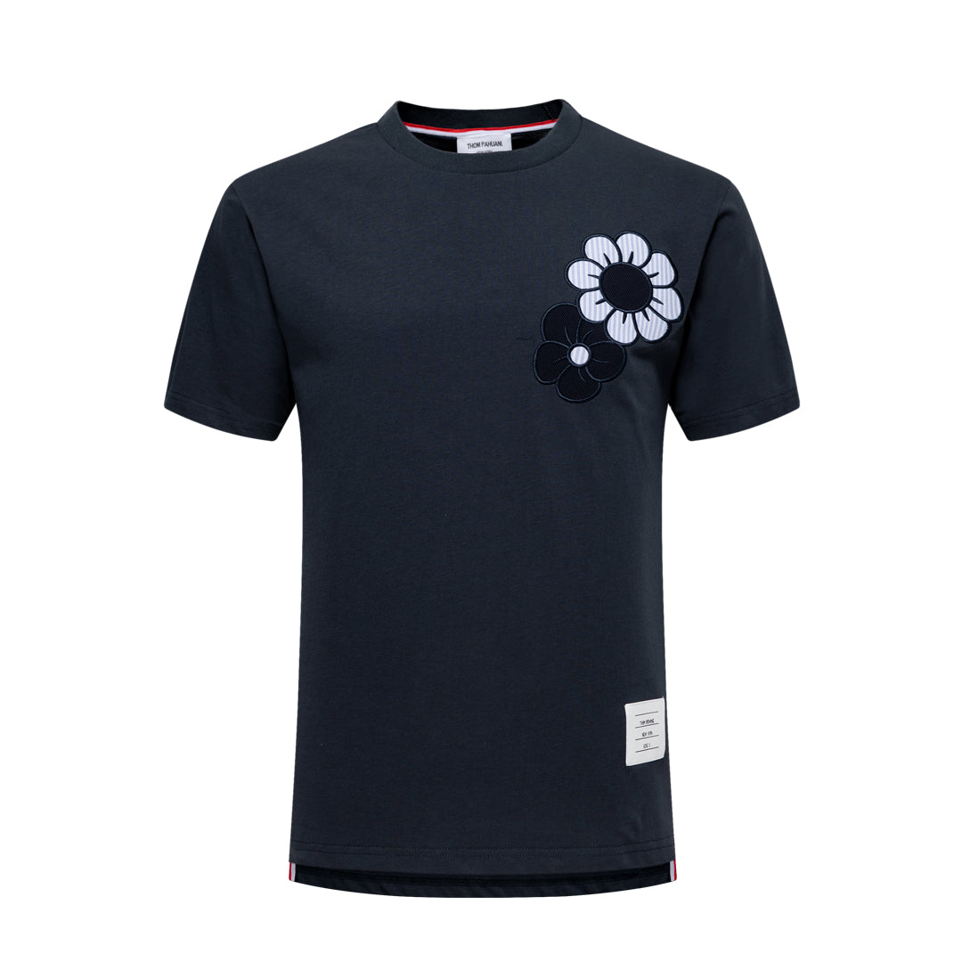 MR.TOM 花柄刺繍Tシャツ