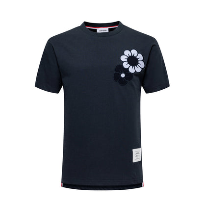MR.TOM 花柄刺繍Tシャツ