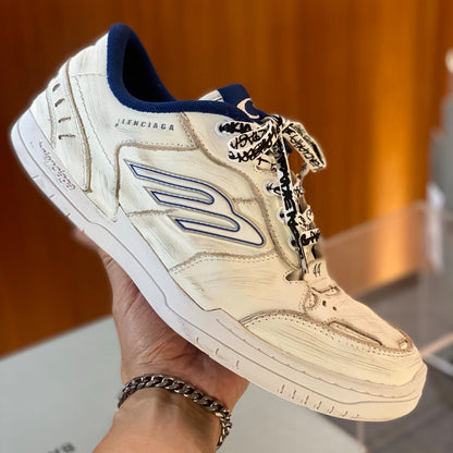Balenciaga Distressed Vintage Leather Shoe – Limited Edition 2025