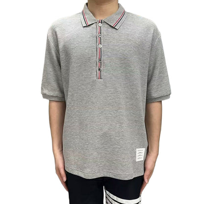 トム ブラウン 2025ss ルーズ ポロ Tシャツ