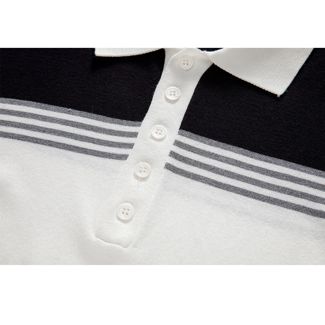 Thom Browne グレー ポロシャツ